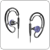 Altec Lansing&nbsp;inEar UHP 307 Earclips
