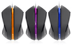 A4Tech Q3-310 60CM GlassRun Full Speed Mini Laptop Mouse