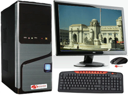 Across PC3603-2145 i3-2100  4GB DOS Desktop PC