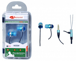 Across ARS-571MP Sky-Blue In-Ear