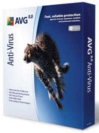 AVG Anti-Virus V8.0 10 User 2 year Subscription