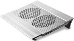 Deepcool N8 Pure Aluminum Dual Fan 4 USB Cooler Pad