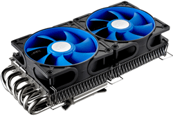 DeepCool V6000 6 HeatPipe Dual Fan Super VGA Cooler