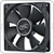 DeepCool&nbsp;XFAN80 Black Case DC Fan