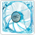 DeepCool&nbsp;XFan 120U B/B Blue Frame Blue LED 120MM Fan
