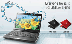 Fujitsu LifeBook LH520 P320 512VRam Win 7 Laptop