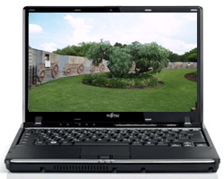 Fujitsu P8110 SU7300 Win 7 LightWeight Laptop