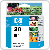 HP&nbsp;C6614DA #20 Black Ink Cartridge