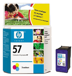 HP C6657AA #57 Black Ink Cartridges
