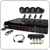 KGuard&nbsp;SHA104-V2-H02 4 Channel with 4 CCD 12 LED Camera Combo Kit