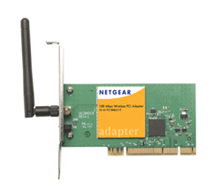 Netgear WG 311T Super-G Wireless PCI Adapter